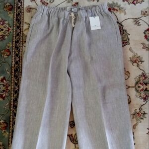 Camel Linen Pant NWT